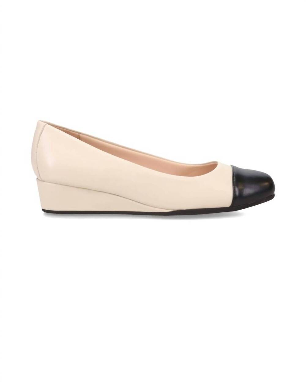 NEW EASY SPIRIT women's gracey low wedge dress pump in ivory